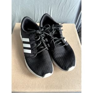 adidas Black and White Athletic Shoes